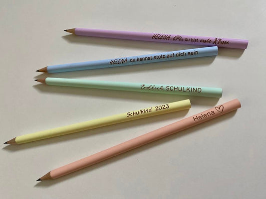 Bleistift personalisiert - Timos holzWerkstatt