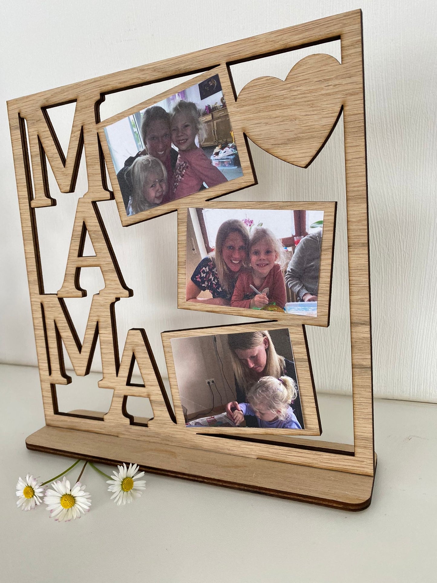 Fotorahmen für Mama und/oder Papa - Timos holzWerkstatt