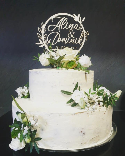 Kopie von Tortentopper "Eukalyptus" - TE Designz / Timos holzWerkstatt