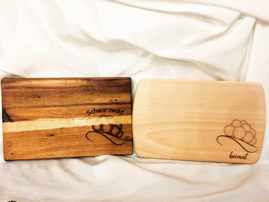 Frühstücksbrettchen Schwarzwald | Bollenhut - TE Designz / Timos holzWerkstatt