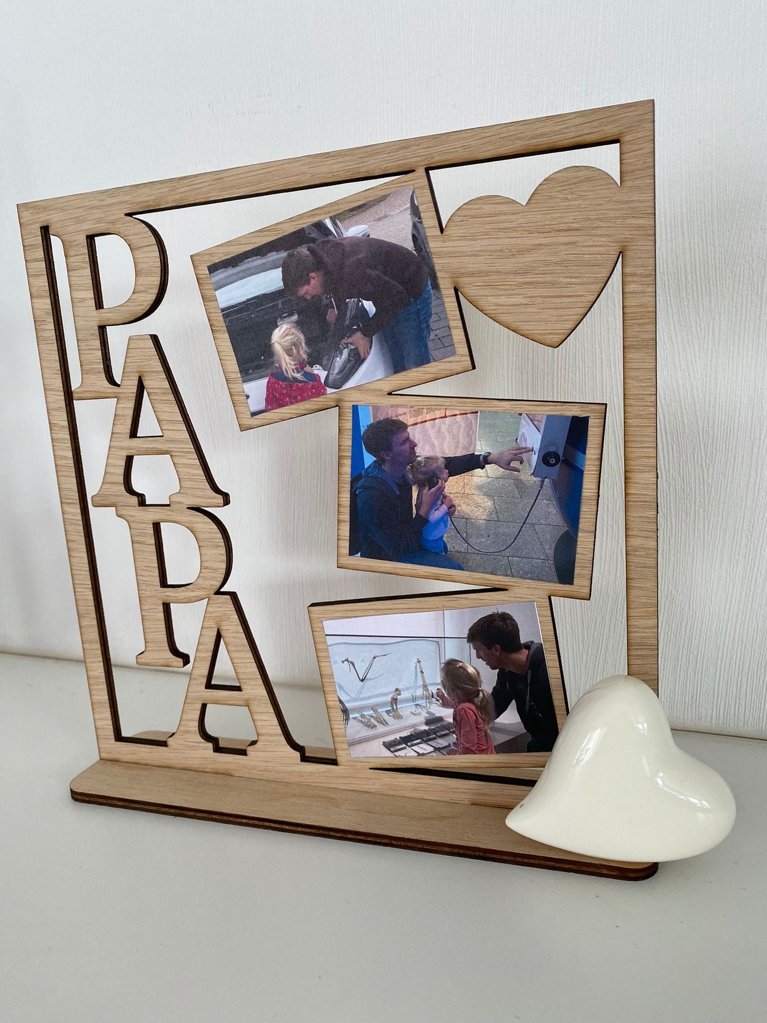 Fotorahmen für Mama und/oder Papa - Timos holzWerkstatt