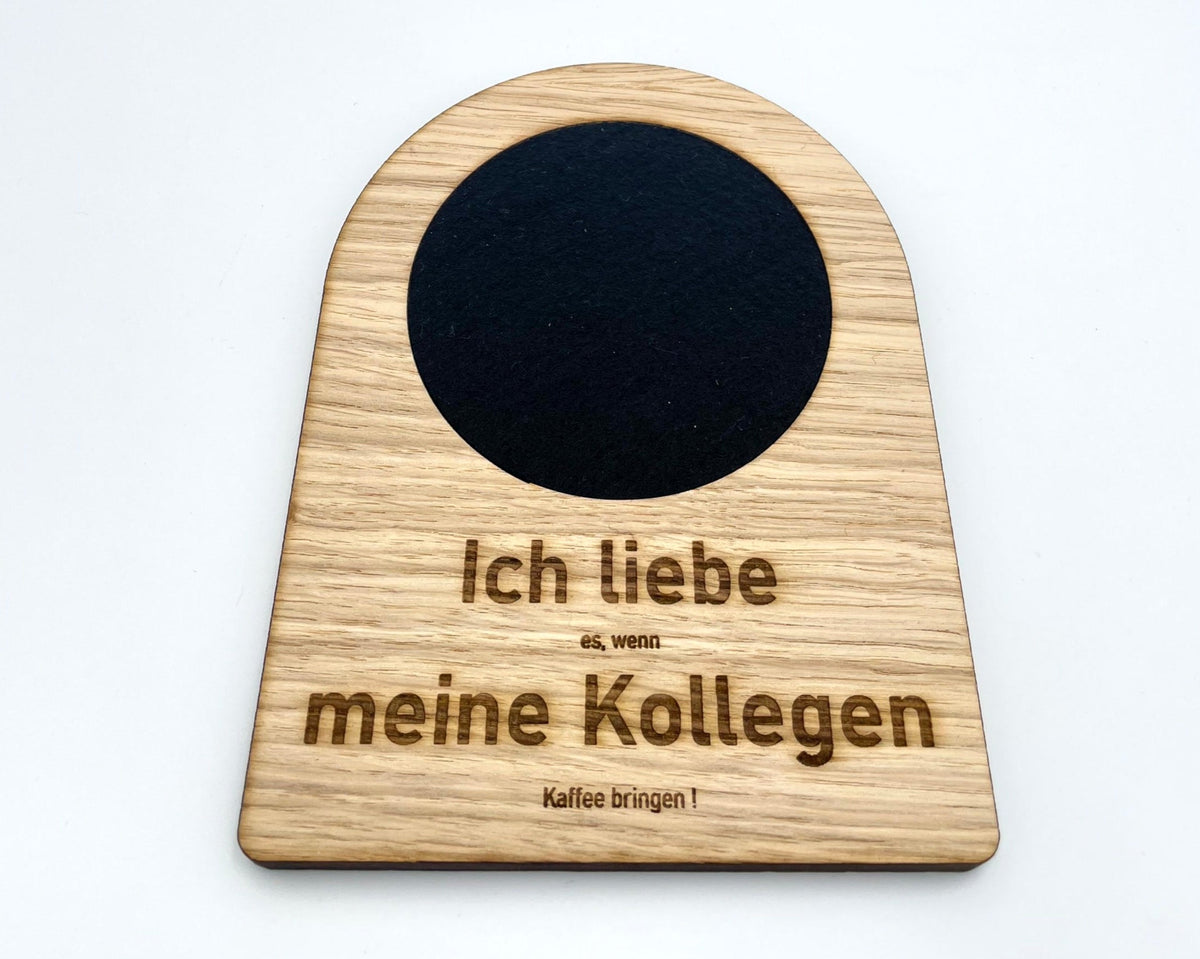 Untersetzer personalisiert / Kaffeeuntersetzer / Untersetzer Tasse Becher / Tassenuntersetzer