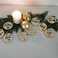 Weihnachtskugel 4er-Set - TE Designz / Timos holzWerkstatt