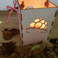 Windlicht aus Holz - Bausatz - TE Designz / Timos holzWerkstatt